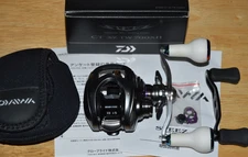 daiwa STEEZ CT SV TW 700XH baitcast reel right 8.1:1 12 bearing Gomexus handle