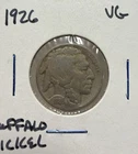 1926 Buffalo Nickel Nice Early US Coin Full Date Visible