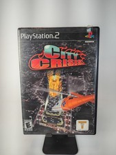 City Crisis Sony PlayStation 2, 2001 Black Label Complete CIB w/ Manual