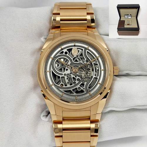 2023 Parmigiani Tonda Pf Skeleton PFC912 40MM 18K Rose Gold Box Papers