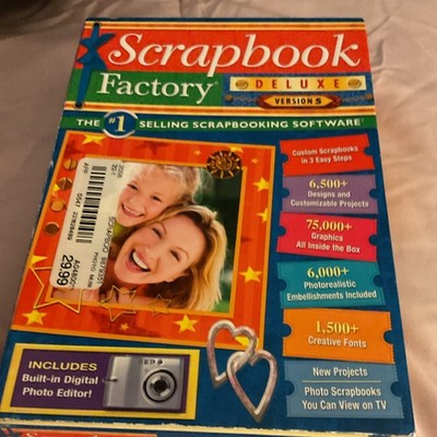 New In Box Art Explosion Nova Scrapbook Factory Delux Version5 Vintage 2000