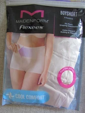 Shaping M Cooling Boyshorts Comfort Nude Shapewear Maidenform Flexees NIP