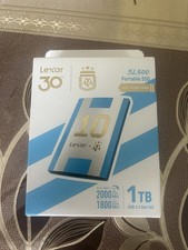 Lexar SL500 1TB Portable SSD USB 3.2 Gen 2x2 AFA Edition 2000MB/s NEW