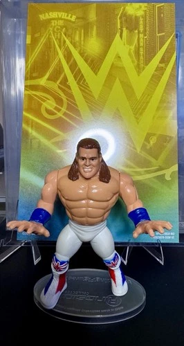 CLEAN WWF Hasbro British Bulldog WWE LJN Vintage Series 4 Hogan Mattel Jakks