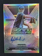 2021 Panini Prizm Draft Picks - Signing Sessions Dylan MacLean #SS-DM (AU, RC)