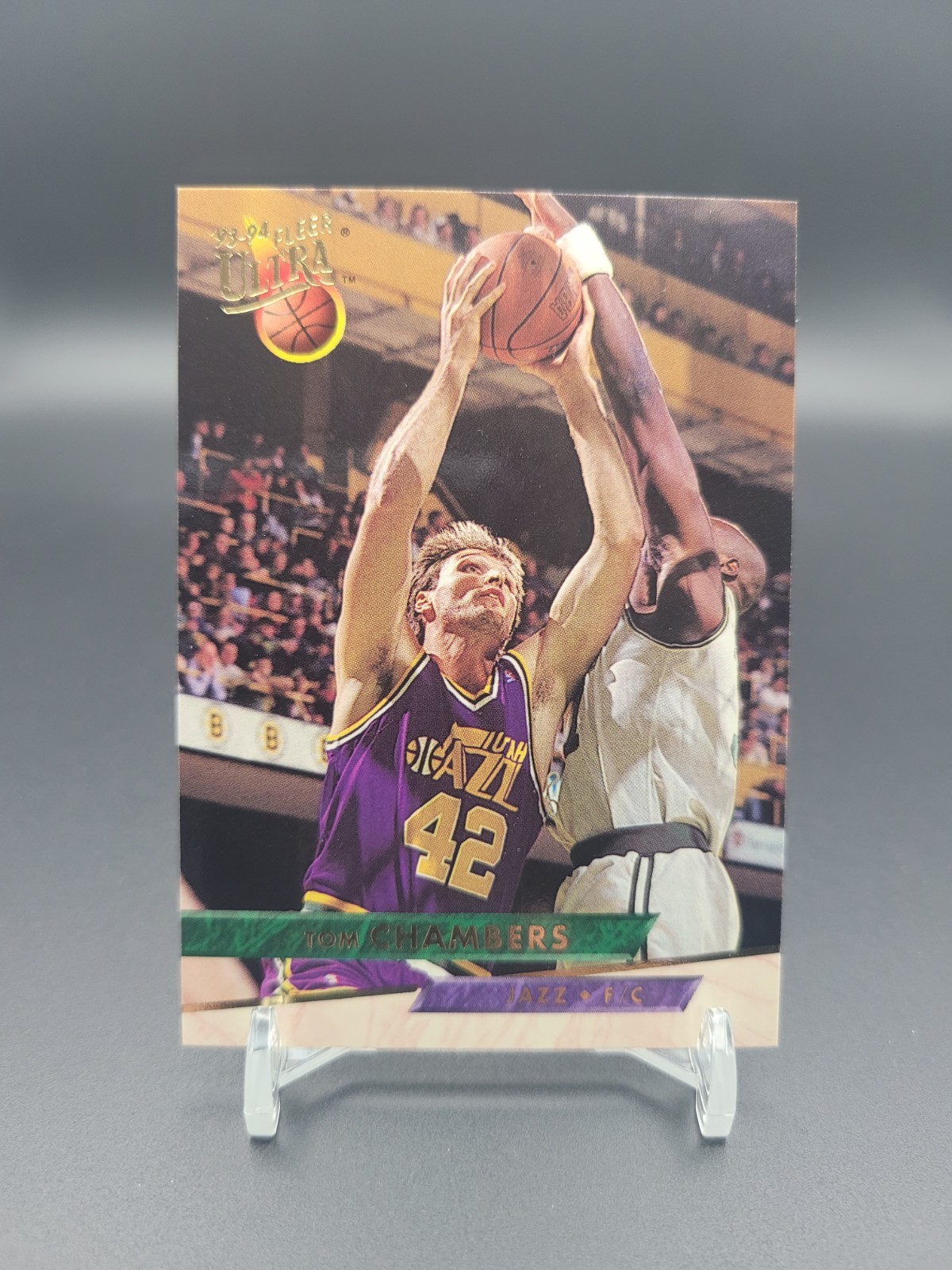 TOM CHAMBERS - 1993-94 Fleer Ultra #348 - Utah Jazz