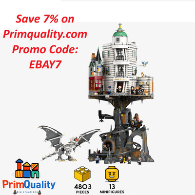 NEW Gringotts Wizarding Bank P76417 Harry Potter 4803 Piece Building Brick Set