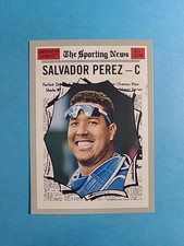 Salvador Perez 2019 Topps Heritage Baseball Card # 351 J5817