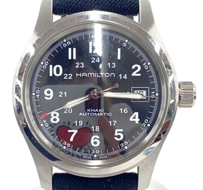 HAMILTON KHAKI Field AUTOMATIC H704450 33mm Black Silver