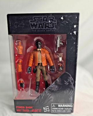 2017 Hasbro Star Wars Black Series Walmart Exclusive Ponda Baba 3.75'' Figur-TR02