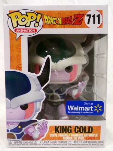 Funko Pop! 711 King Cold Walmart Exclusive Dragon Ball Z Animation Vinyl Figure