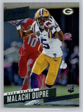 2017 PANINI PRESTIGE #210 MALACHI DUPRE XTRA POINTS BLUE GREEN BAY PACKERS RC
