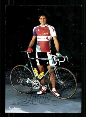 Serge Demierre Autogrammkarte Original Signiert Radfahren + A 257256