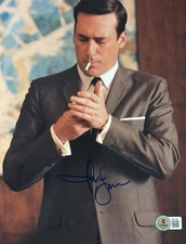 Jon Hamm Mad Men Don Draper Signed 8x10 Photo Beckett BAS COA Autograph