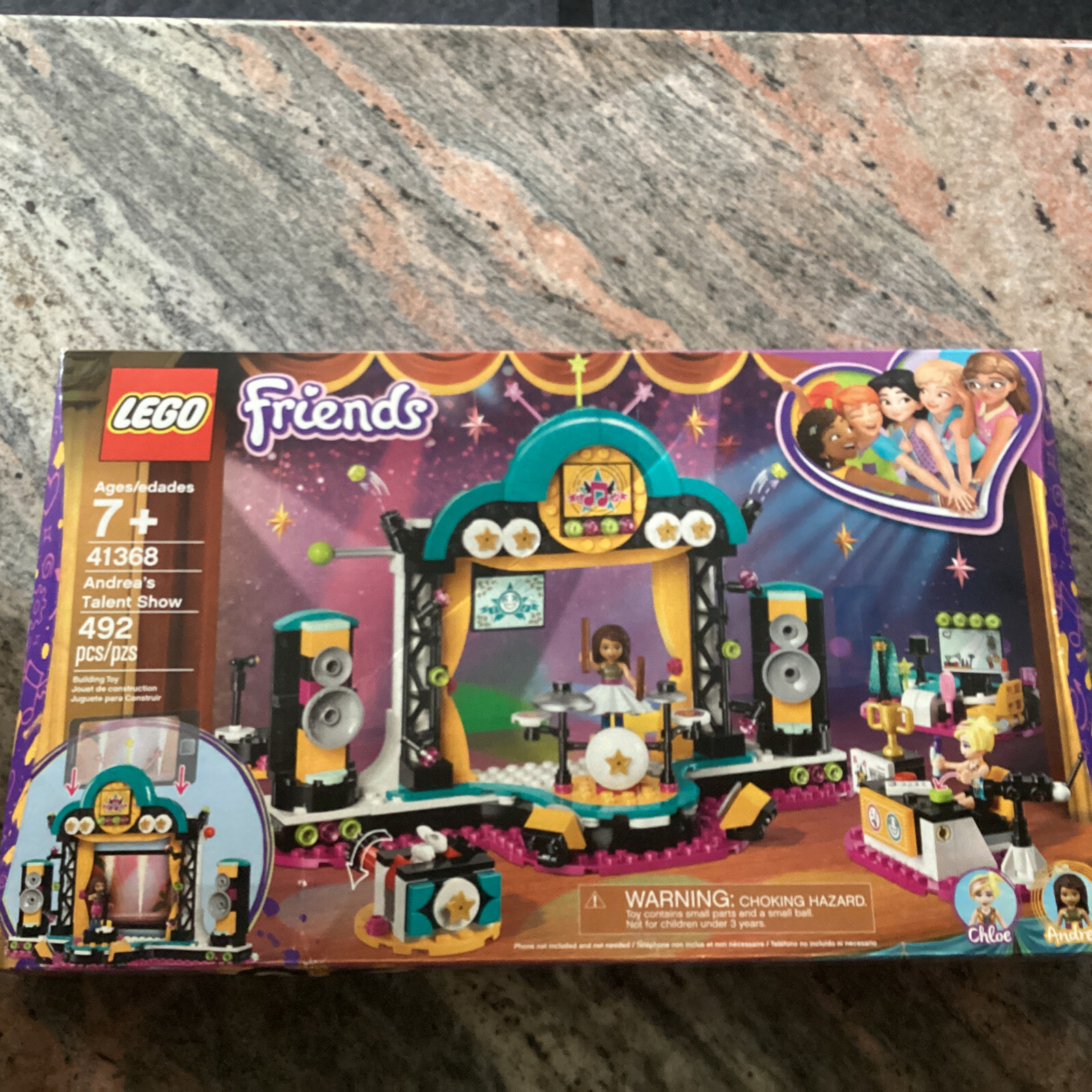 Lego Friends: Andrea's Talent Show (41368)- NEW IN BOX/ SEALED