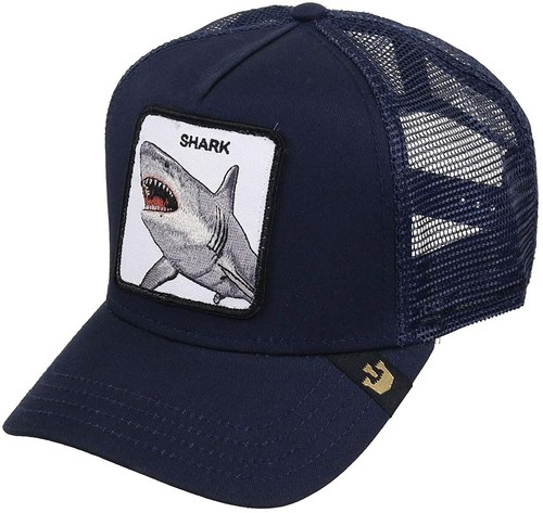 Goorin Bros. Trucker Cap DUNNAH Shark Squalo, blu scuro Taglia unica | eBay
