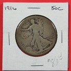 New Listing1916 50c U.S. Walking Liberty half dollar. Circ. 1st year of issue. (625057)