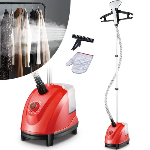 2000W Upright Vertical Garment Clothes Steamer 1.3L 11 Settings W/ Ironing Board