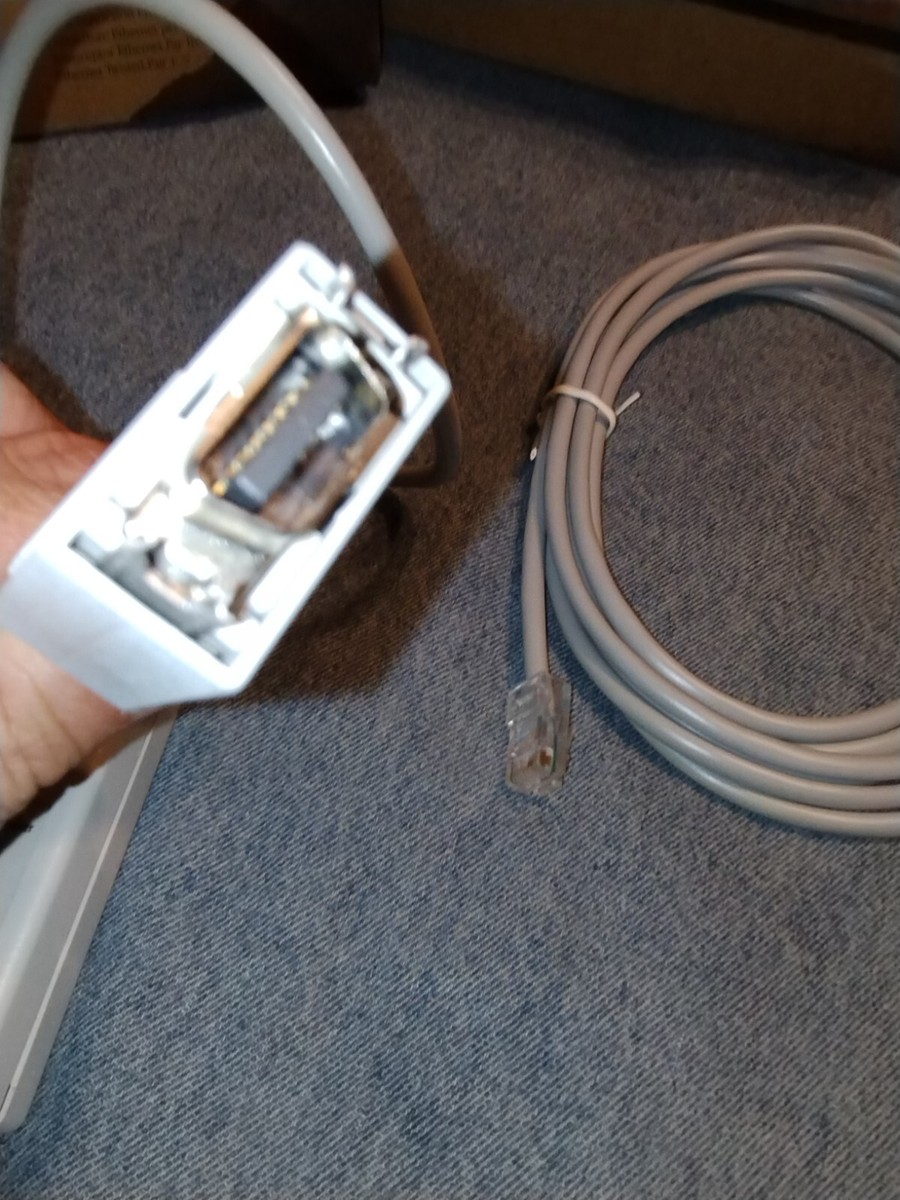 Vintage Apple Ethernet Twisted Pair Transceiver Cables Model