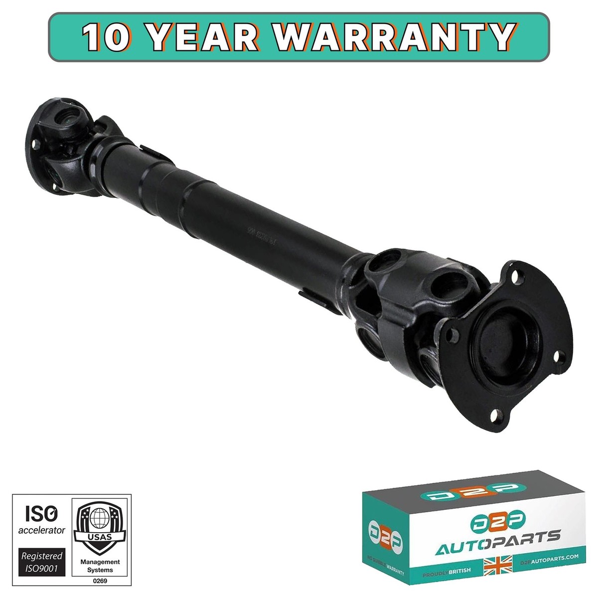 FRONT PROPSHAFT DOUBLE CARDAN TVB000110 FOR LAND ROVER DISCOVERY 2 TD5 & V8  5056167430223 | eBay