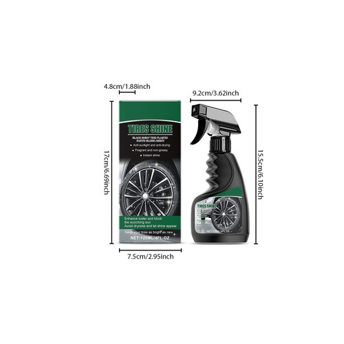 Car Tire Gloss Coating Agent Car Tire Decontamination Polishing Maintenance Mist - Picture 3 of 11