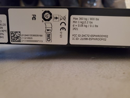 Seca 654 EMR-Validated Flat Scale parts cable port board 6x 5 pin ports 18272e - Picture 8 of 9