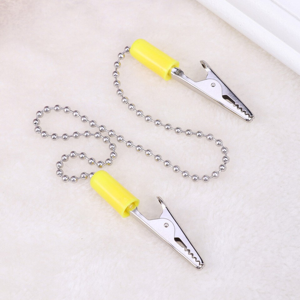 Stainless Steel Ball Chain Clips Flexible Napkin Clip Chain Holder eBay
