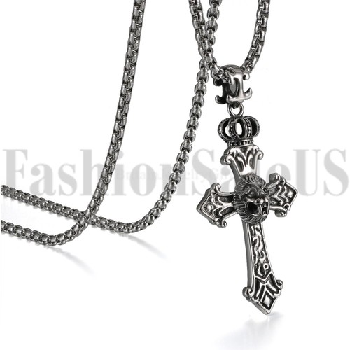 Cross Pendant Necklace Chain 