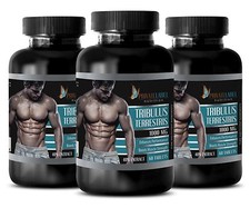 Bulgarian Tribulus Terrestris 1000mg - Testosterone Booster - 3 Bot 180 Tablets