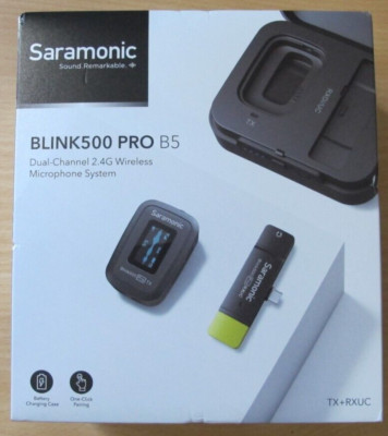 Saramonic BLINK500 PRO B5 TX+RXUC Digital Wireless Microphone System Open Box
