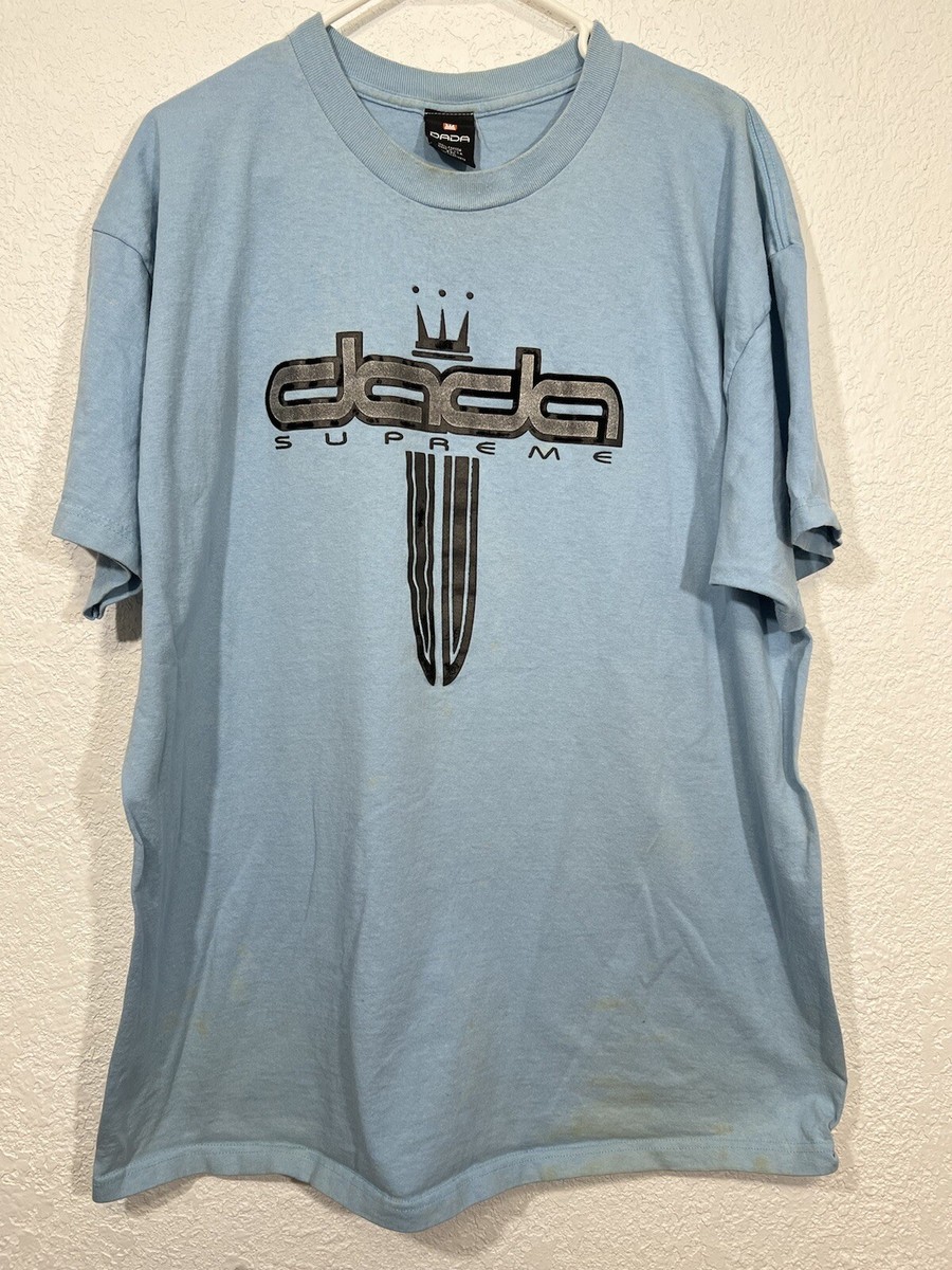 美品 ビッグサイズ 90s DADA SUPREME ロンT ロゴ刺繍 2XL 美品 ビッグサイズ 90s DADA SUPREME ロンT ロゴ刺繍 2XL