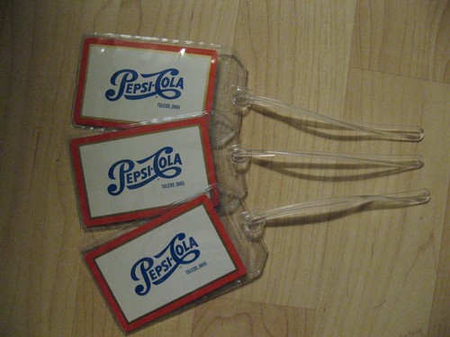 Pepsi Cola Luggage Tags - Repurposed Toledo OH Vintage Playing Card Name Tag (3)
