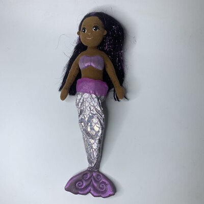Aurora Sea Sparkles Mermaid Sophia 18'' Stuffed Animal Toy Doll Play Plush