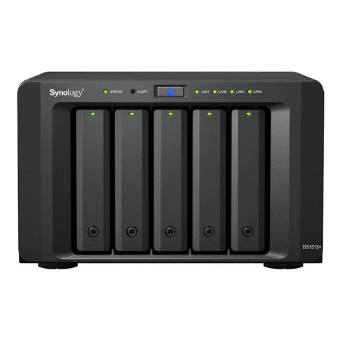 DiskStation Synology DS1513+ DDR3 2Gb Dual Core 2.13GHz 5x BAY NAS