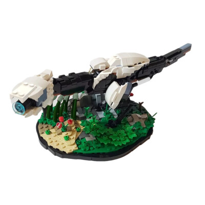 Watcher with Landscape Stand Model 839 Pieces from Video Game MOC Build Gift