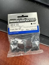 NEW Genuine Kyosho Mini Inferno RC Part IH13-22 Front Hub Set 22 Degree