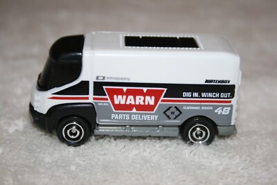WARN INDUSTRIES 75th Anniversary 2009 INTERNATIONAL ESTAR VAN WHITE Matchbox