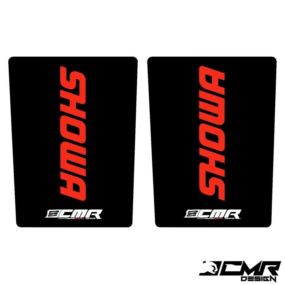 Adesivi Forcelle Fork Stikers In Crystal Motocross Enduro SHOWA Kit Grafiche