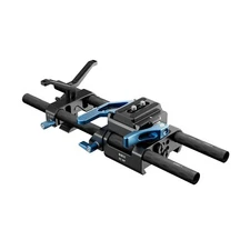 Sirui SC-BPS Universal Quick Release Baseplate with Dual 15mm Rod Clamp Kit