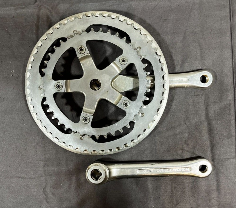 スギノ　スーパーマキシィ　165mm ランドナー　old mtb クランカー スギノスーパーマキシィ165mm ランドナーold mtb クランカー