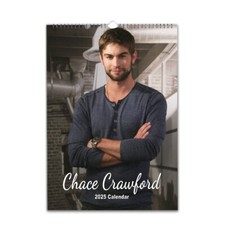 Chace Crawford full photo calendar 2027/28 personalised Choose Start