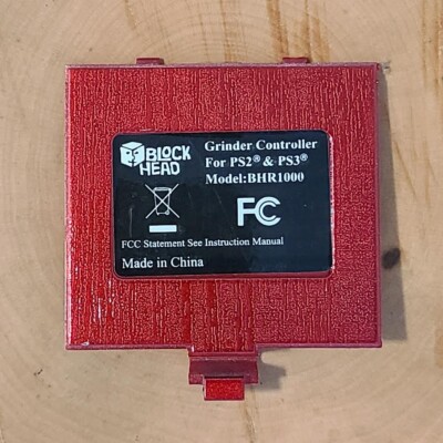 Block Head Grinder Guitar Hero Rock Band Battery Cover Replacement ONLY BHR1000