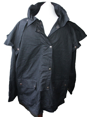 HERREN OUTBACK USA WACHS OILSKIN MANTEL WAX COWBOY WESTERN JACKE JACKETT Gr L