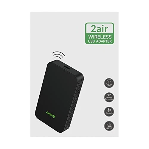 CarlinKit 5.0 Wireless CarPlay/Android Auto Adapter, Plug & Play, Dual Channel - Picture 9 of 17
