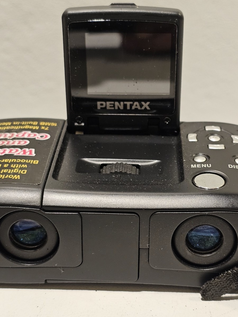 レア品【双眼鏡型デジカメ】PENTAXペンタックス DIGIBINO DB100 Pentax Digibino DB100 Binoculars for sale online | eBay