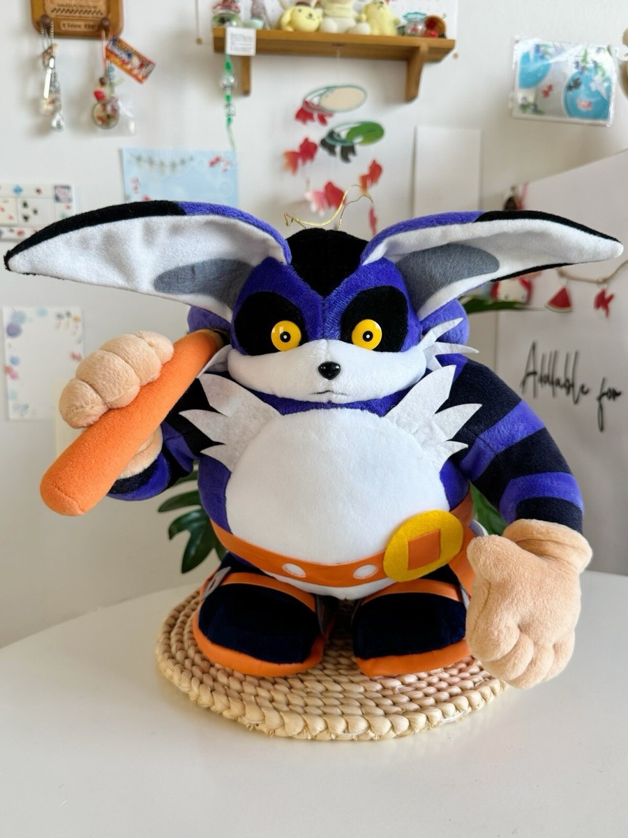 Sonic The Hedgehog Adventure Big The Cat From 1999 Plush SEGA | eBay