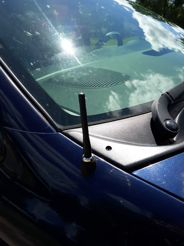 4 inch " Short Black Aluminum Antenna Mast for Jeep Grand Cherokee 2005-2010 New - Picture 22 of 24