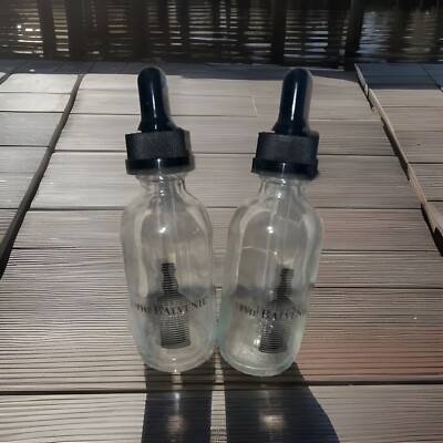 The Balvenie Scotch Water Glass Dropper Bottles  (set Of 2). Free Ship USA