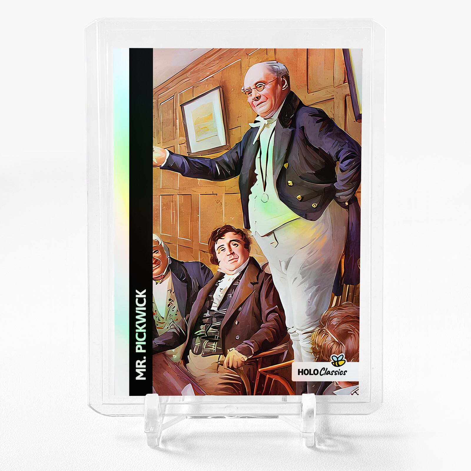 MR PICKWICK ADDRESSES THE CLUB Charles Dickens Card 2023 GleeBeeCo Holo #MRTH