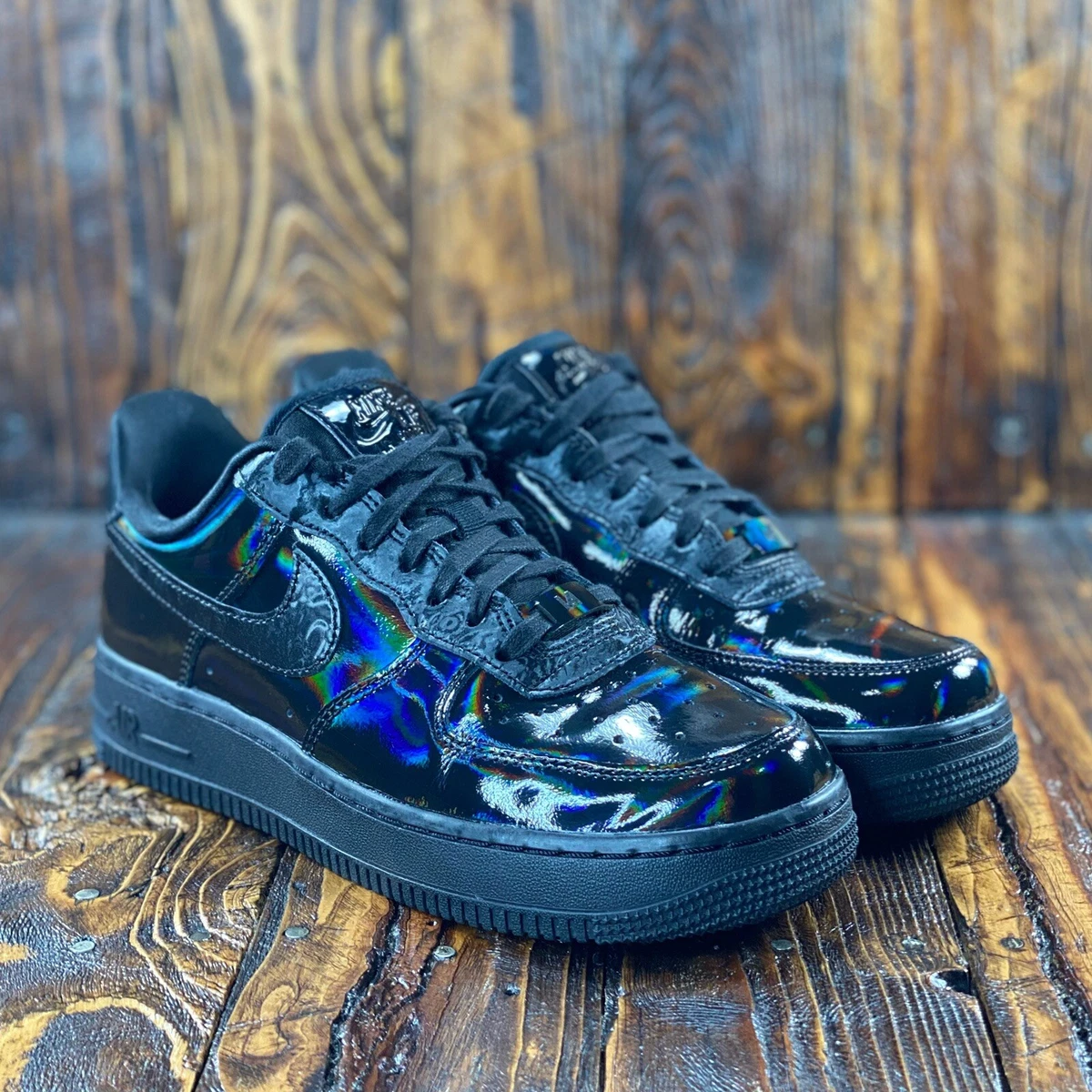 Nike Air Force 1 '07 LV8 Black/Iridescent Silver